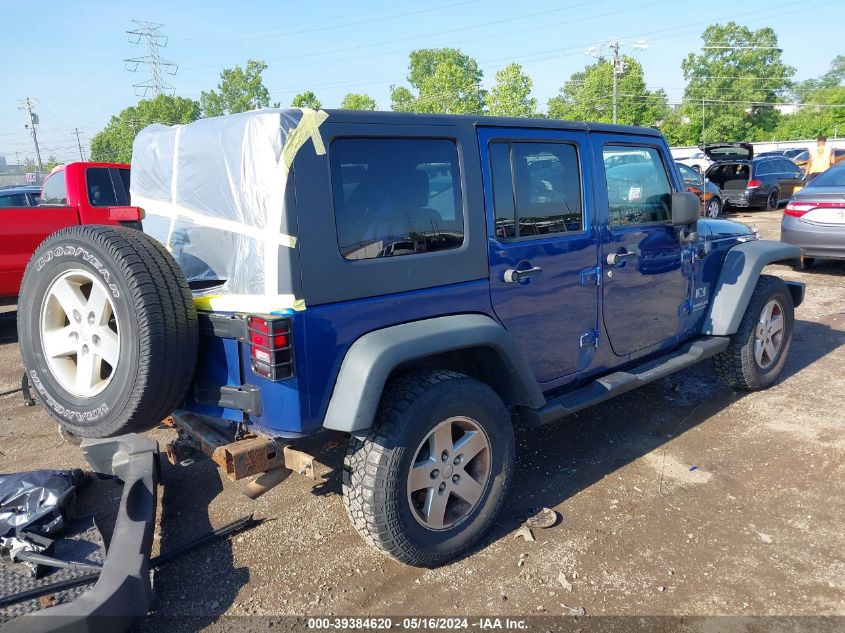 2009 Jeep Wrangler Unlimited X VIN: 1J4GA39199L718614 Lot: 39384620