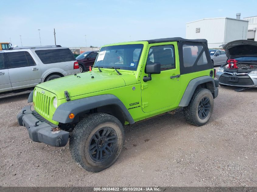 2012 Jeep Wrangler Sport VIN: 1C4AJWAG1CL236952 Lot: 39384622