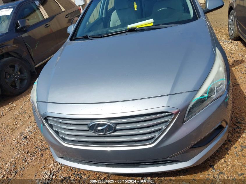 2016 Hyundai Sonata Se VIN: 5NPE24AF1GH321777 Lot: 39384625