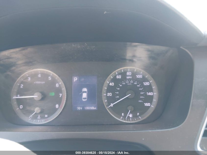 2016 Hyundai Sonata Se VIN: 5NPE24AF1GH321777 Lot: 39384625