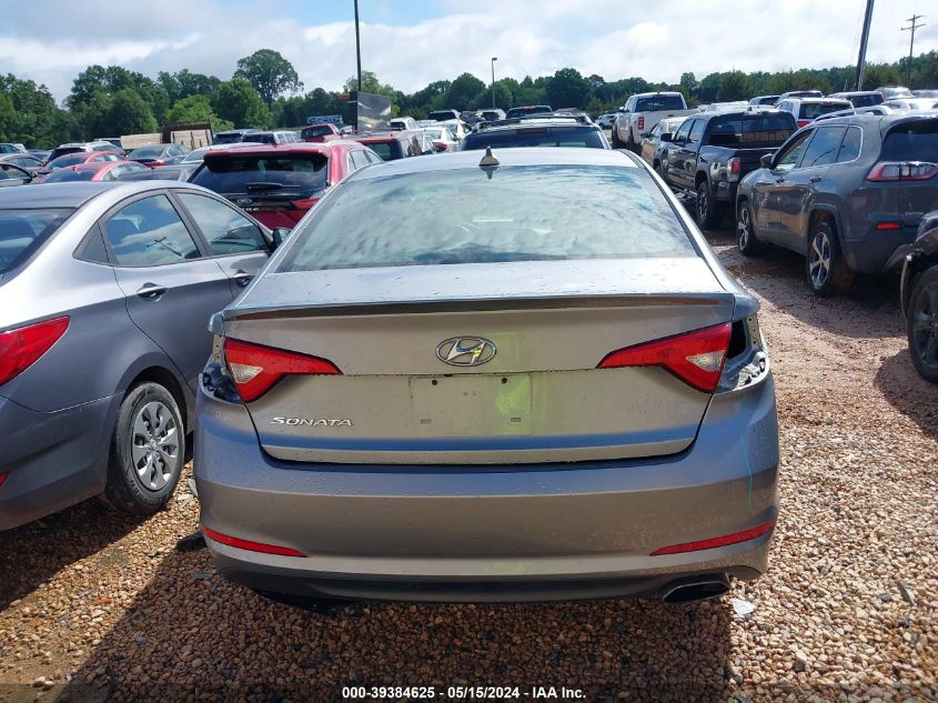 2016 Hyundai Sonata Se VIN: 5NPE24AF1GH321777 Lot: 39384625