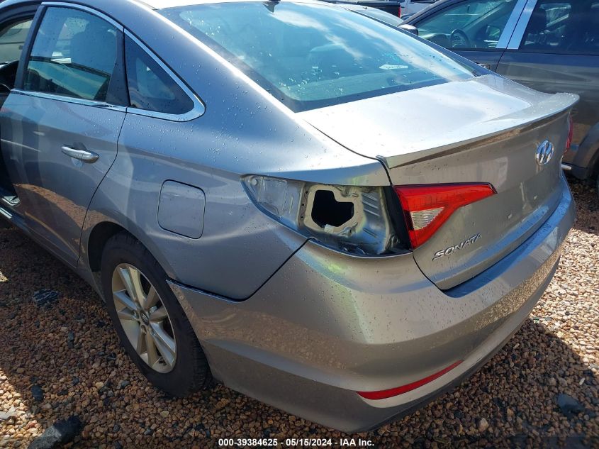 2016 Hyundai Sonata Se VIN: 5NPE24AF1GH321777 Lot: 39384625
