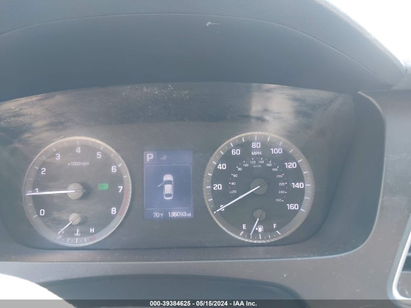 2016 Hyundai Sonata Se VIN: 5NPE24AF1GH321777 Lot: 39384625