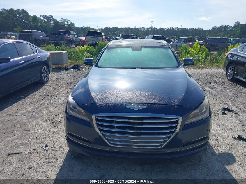 2015 Hyundai Genesis 3.8 VIN: KMHGN4JE8FU076256 Lot: 39384629