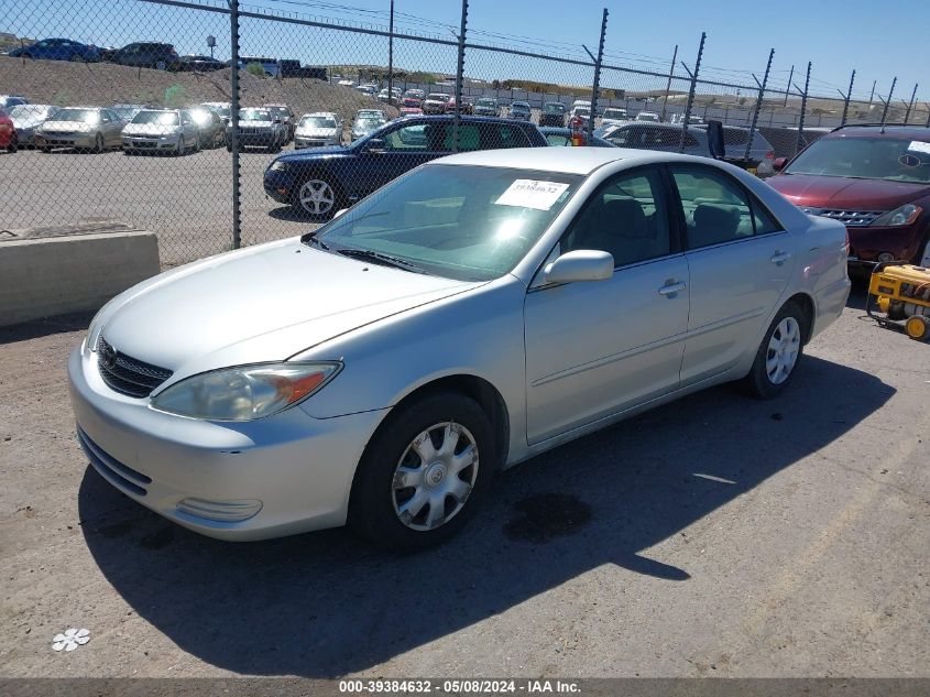 2003 Toyota Camry Le VIN: 4T1BE32K73U687254 Lot: 39384632