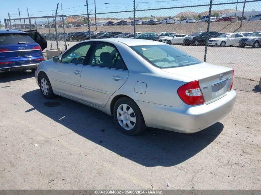 2003 Toyota Camry Le VIN: 4T1BE32K73U687254 Lot: 39384632