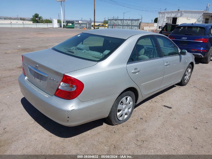 2003 Toyota Camry Le VIN: 4T1BE32K73U687254 Lot: 39384632