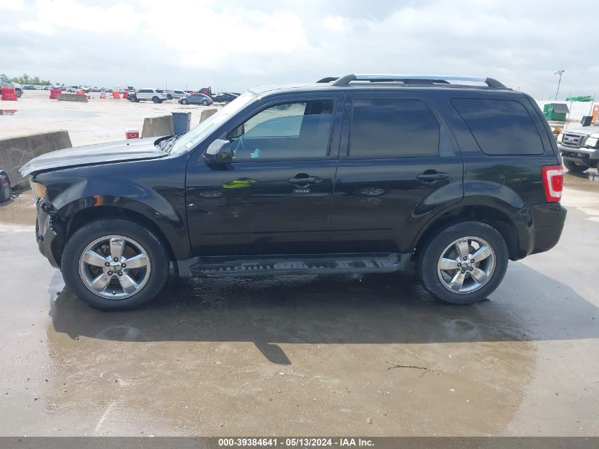 2011 Ford Escape Limited VIN: 1FMCU0E75BKA07391 Lot: 39384641