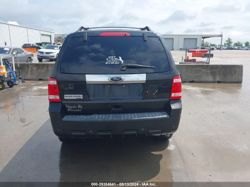 2011 Ford Escape Limited VIN: 1FMCU0E75BKA07391 Lot: 39384641