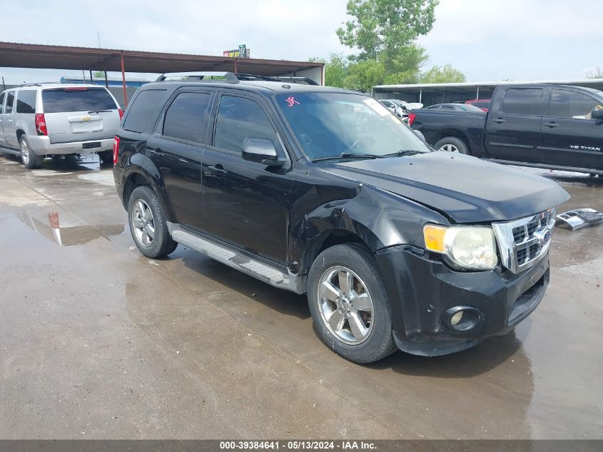 2011 Ford Escape Limited VIN: 1FMCU0E75BKA07391 Lot: 39384641