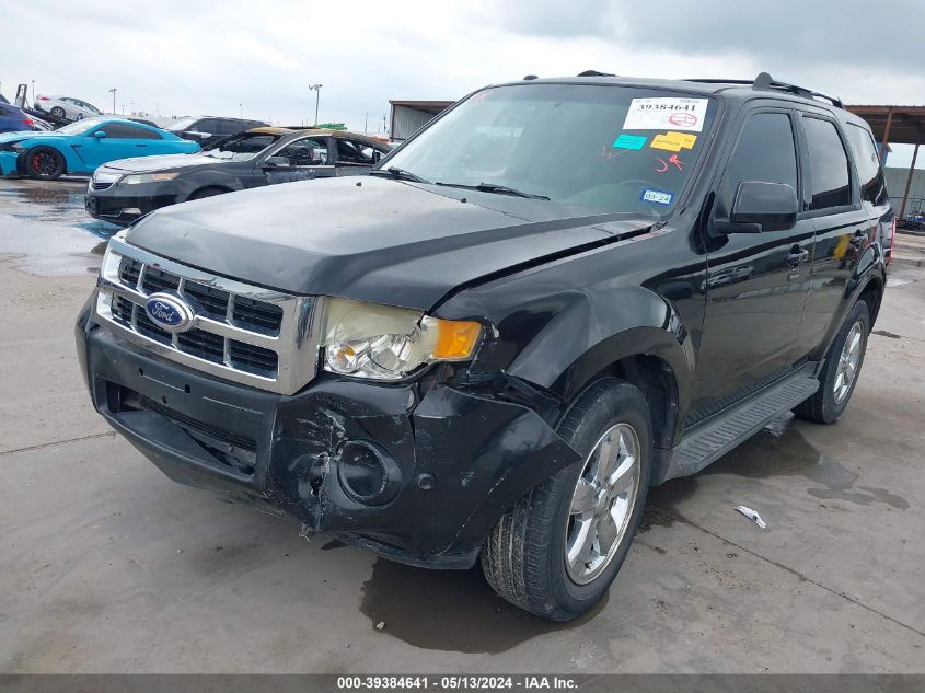 2011 Ford Escape Limited VIN: 1FMCU0E75BKA07391 Lot: 39384641