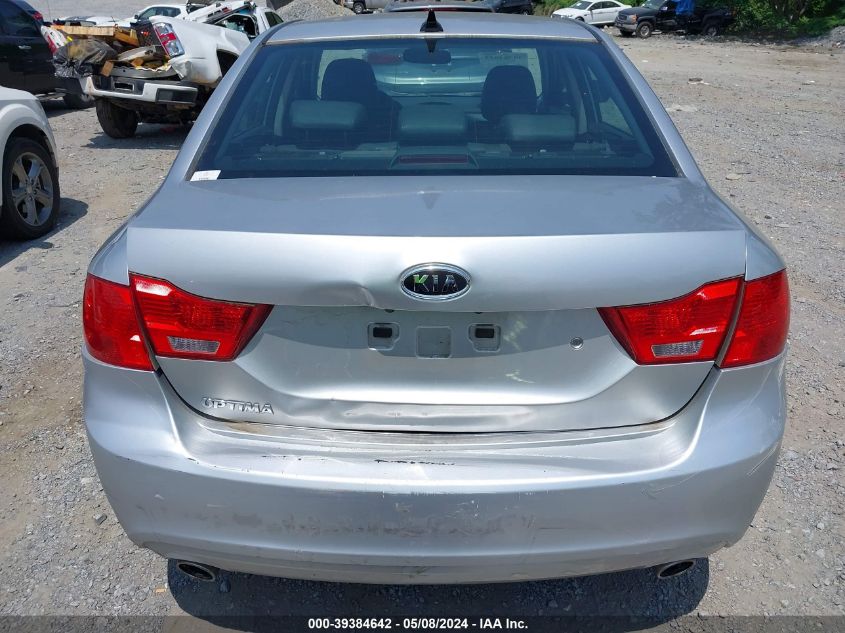 2009 Kia Optima Sx V6 VIN: KNAGE224895351389 Lot: 39384642