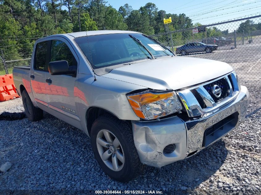 2011 Nissan Titan Sv VIN: 1N6BA0EK8BN303059 Lot: 39384644