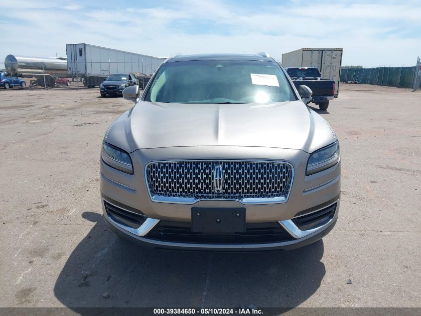 2020 Lincoln Nautilus Reserve VIN: 2LMPJ8KPXLBL29053 Lot: 39384650