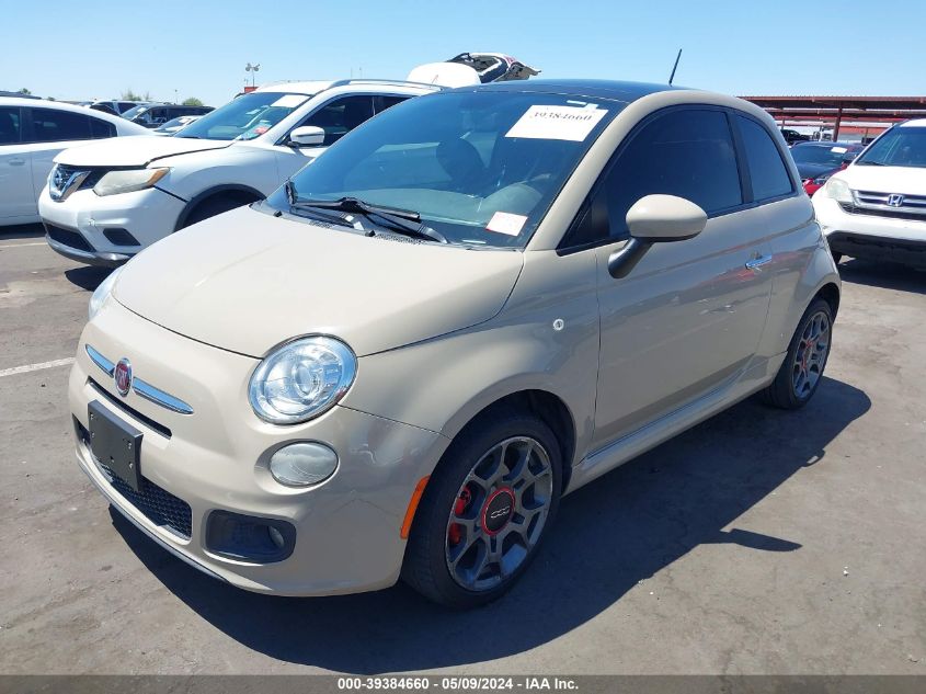 2012 Fiat 500 Sport VIN: 3C3CFFBR3CT200392 Lot: 39384660