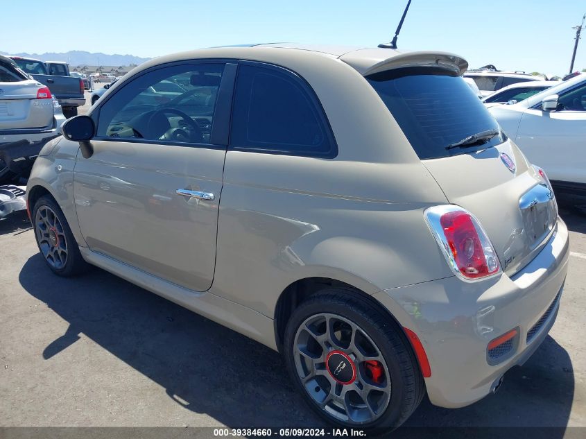 2012 Fiat 500 Sport VIN: 3C3CFFBR3CT200392 Lot: 39384660