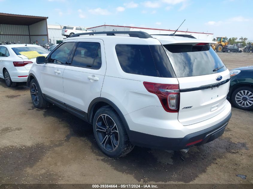 2015 Ford Explorer Sport VIN: 1FM5K8GT4FGA32797 Lot: 39384664