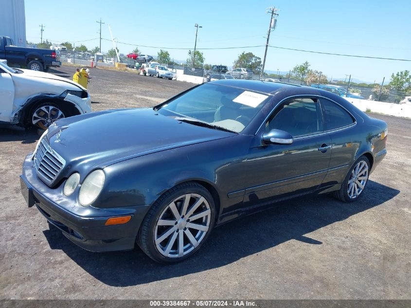 2002 Mercedes-Benz Clk-Class Base (A5) VIN: WDBLJ65G62T127144 Lot: 39384667