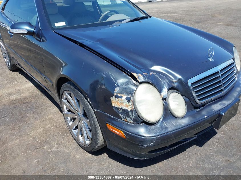 2002 Mercedes-Benz Clk-Class Base (A5) VIN: WDBLJ65G62T127144 Lot: 39384667