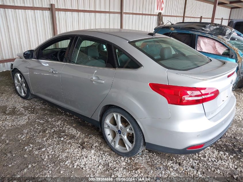 2015 Ford Focus Titanium VIN: 1FADP3J21FL379795 Lot: 39384668