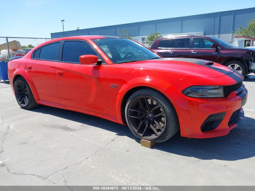 2021 Dodge Charger Scat Pack Widebody Rwd VIN: 2C3CDXGJ6MH583351 Lot: 39384670