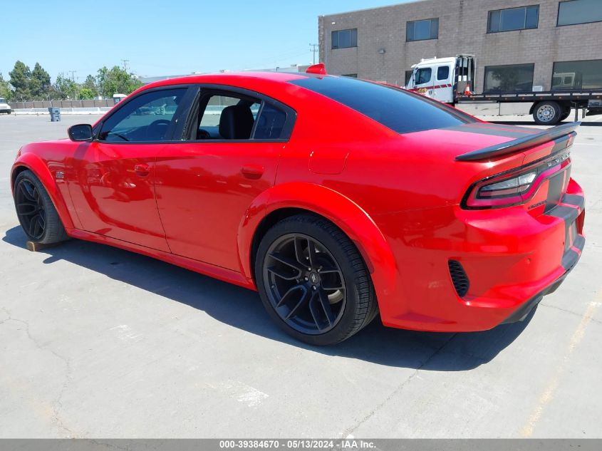 2021 Dodge Charger Scat Pack Widebody Rwd VIN: 2C3CDXGJ6MH583351 Lot: 39384670