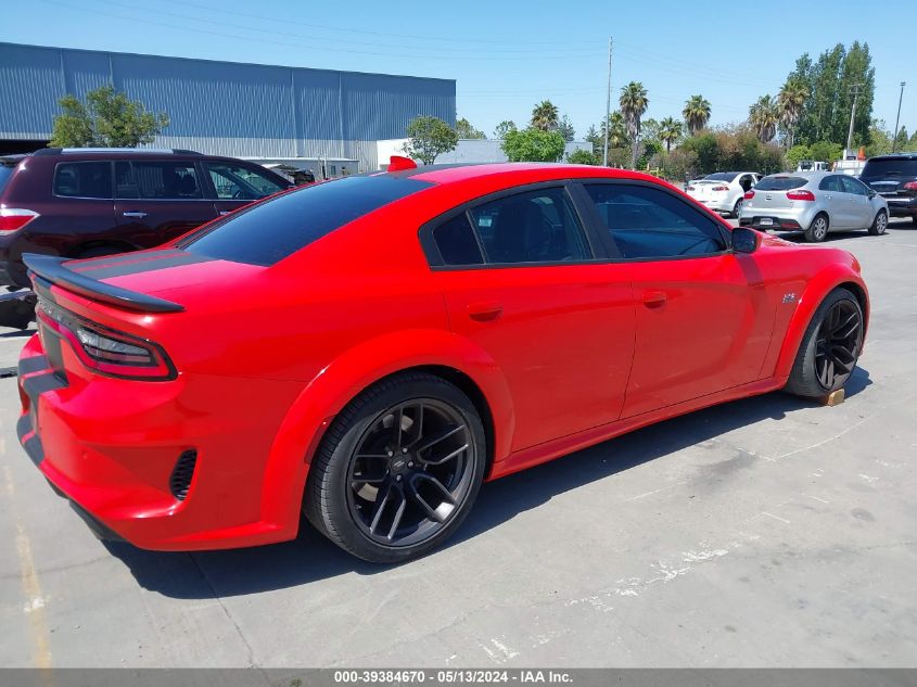 2021 Dodge Charger Scat Pack Widebody Rwd VIN: 2C3CDXGJ6MH583351 Lot: 39384670