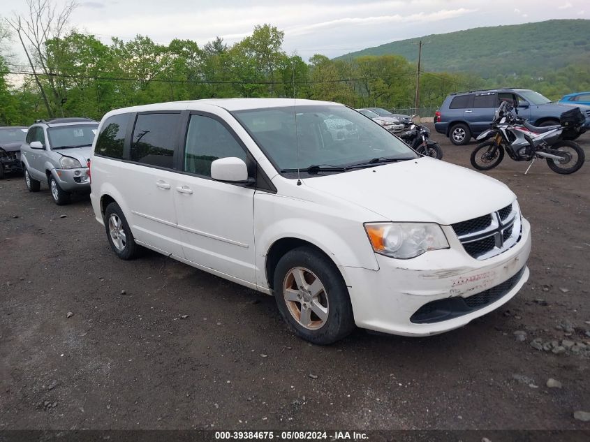 2013 Dodge Grand Caravan Sxt VIN: 2C4RDGCG2DR527790 Lot: 39384675