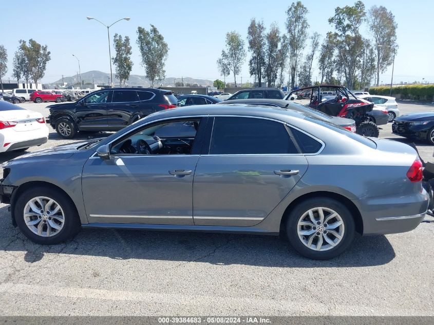 VIN 1VWAT7A37HC082541 2017 VOLKSWAGEN PASSAT 1.8T S