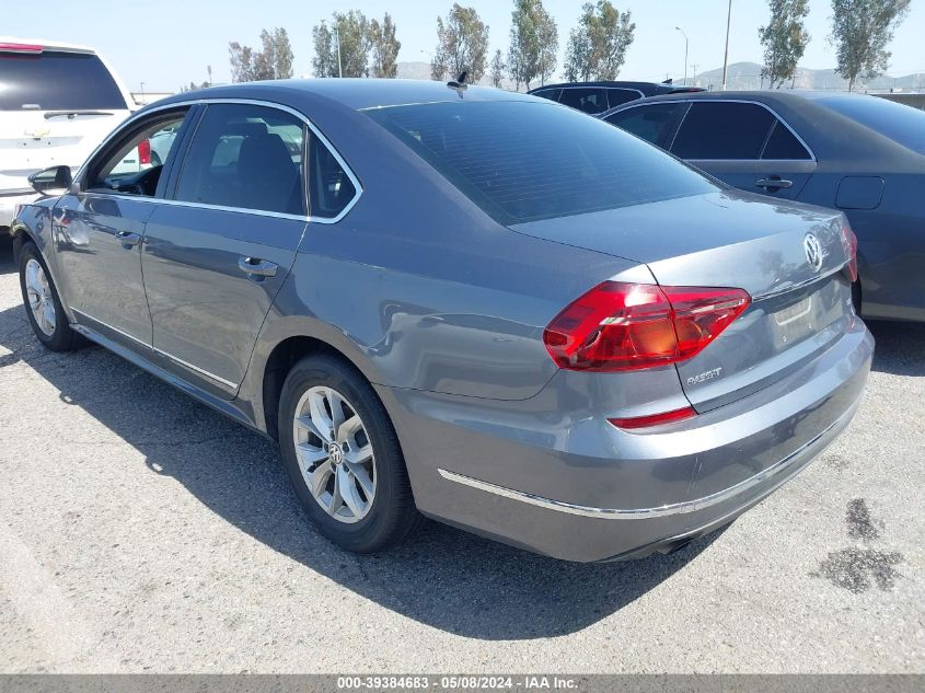 VIN 1VWAT7A37HC082541 2017 VOLKSWAGEN PASSAT 1.8T S