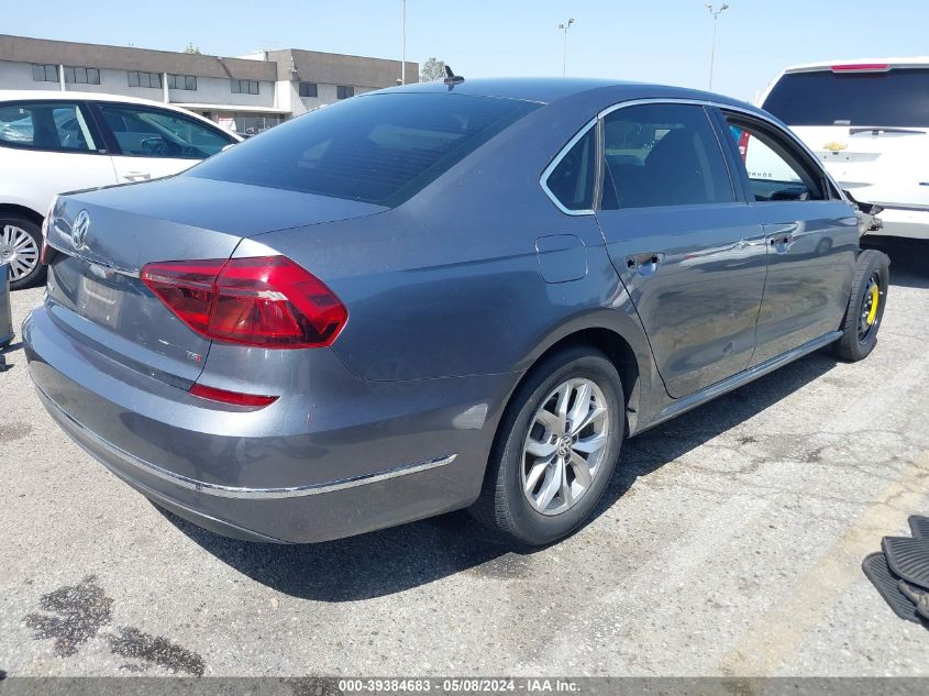 VIN 1VWAT7A37HC082541 2017 VOLKSWAGEN PASSAT 1.8T S