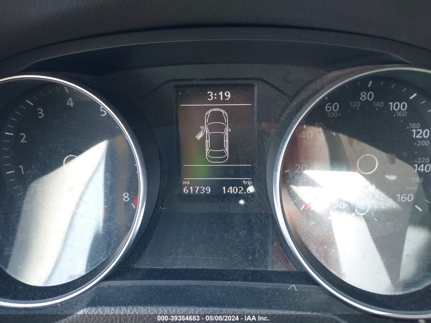 VIN 1VWAT7A37HC082541 2017 VOLKSWAGEN PASSAT 1.8T S
