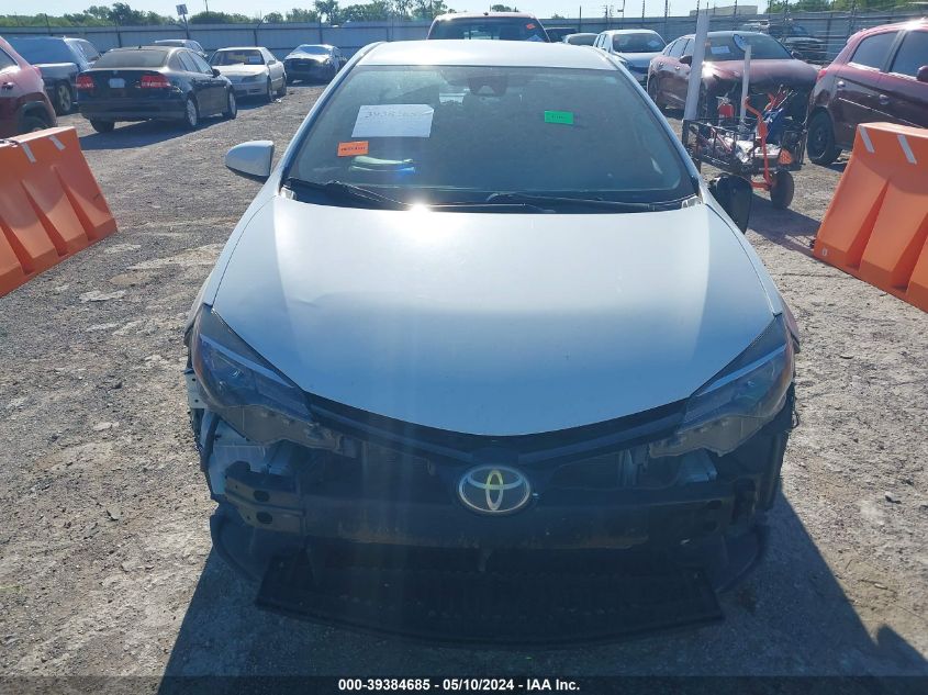 2017 Toyota Corolla Le VIN: 5YFBURHE0HP672708 Lot: 39384685
