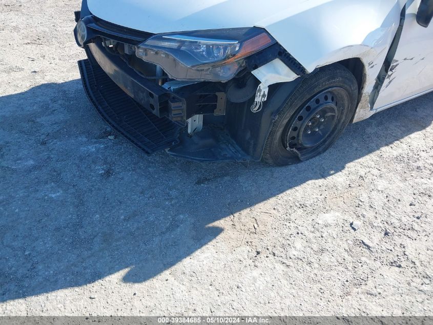 2017 Toyota Corolla Le VIN: 5YFBURHE0HP672708 Lot: 39384685