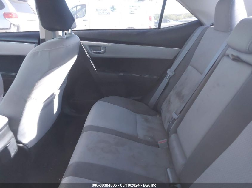 2017 Toyota Corolla Le VIN: 5YFBURHE0HP672708 Lot: 39384685