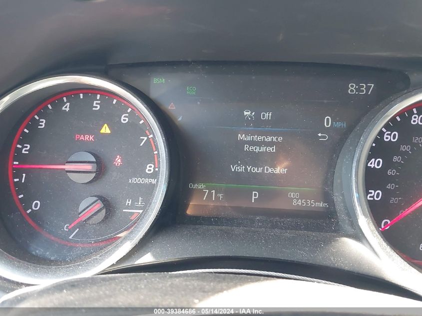 2020 Toyota Camry Xse VIN: 4T1K61AK9LU862817 Lot: 39384686