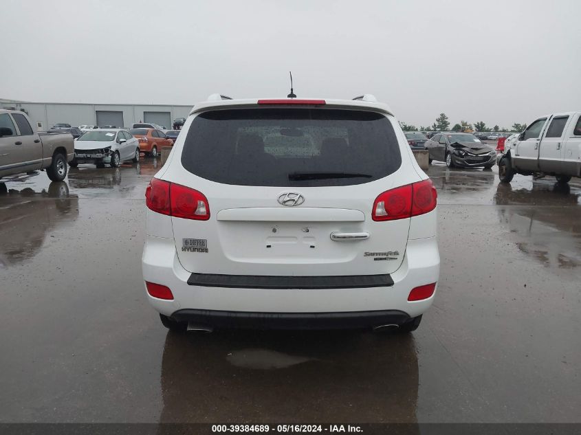 2008 Hyundai Santa Fe Limited/Se VIN: 5NMSH73E78H177917 Lot: 39384689