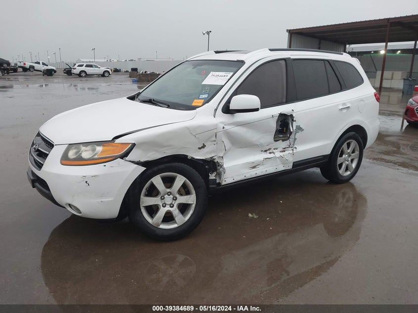 2008 Hyundai Santa Fe Limited/Se VIN: 5NMSH73E78H177917 Lot: 39384689