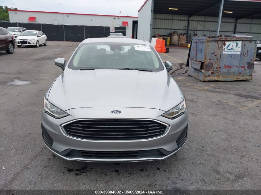 2020 Ford Fusion S VIN: 3FA6P0G74LR232636 Lot: 39384692