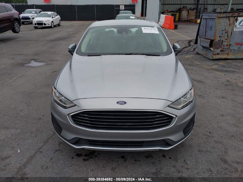 2020 Ford Fusion S VIN: 3FA6P0G74LR232636 Lot: 39384692