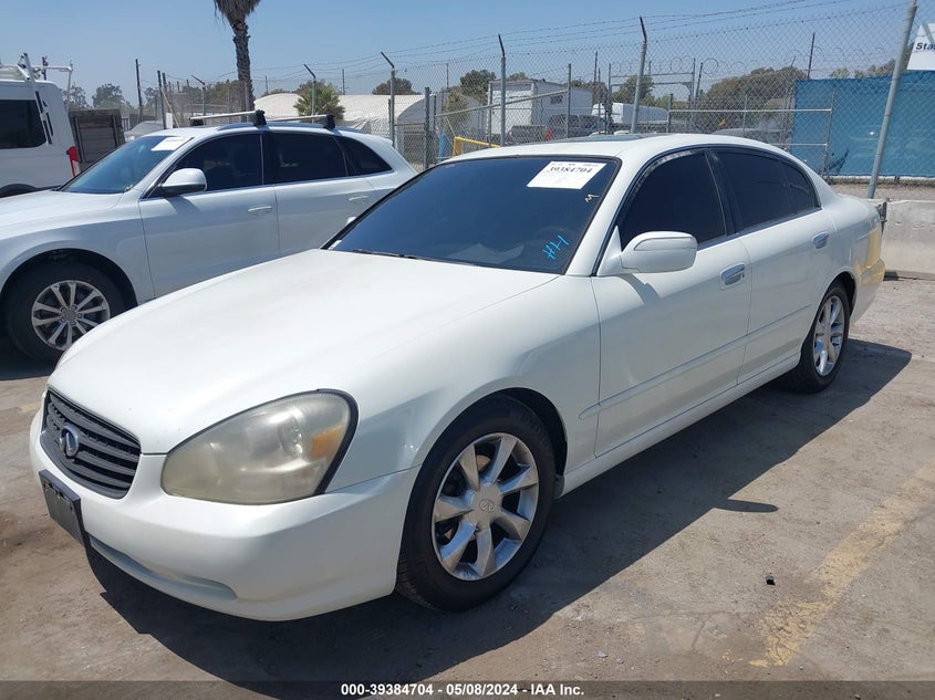 2002 Infiniti Q45 Luxury VIN: JNKBF01A82M005634 Lot: 39384704