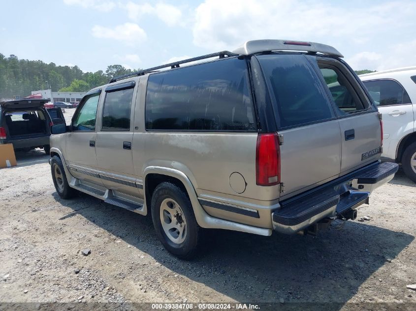 1998 Chevrolet Suburban 1500 VIN: 1GBFK16RXWJ375644 Lot: 39384708