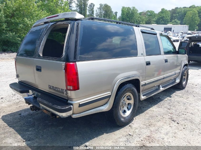 1998 Chevrolet Suburban 1500 VIN: 1GBFK16RXWJ375644 Lot: 39384708