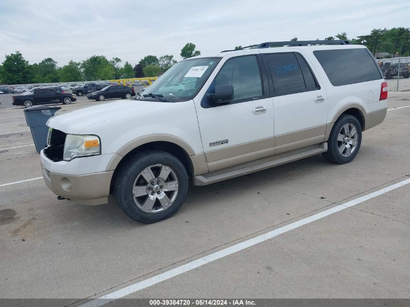 2007 Ford Expedition El Eddie Bauer VIN: 1FMFK18537LA69327 Lot: 39384720