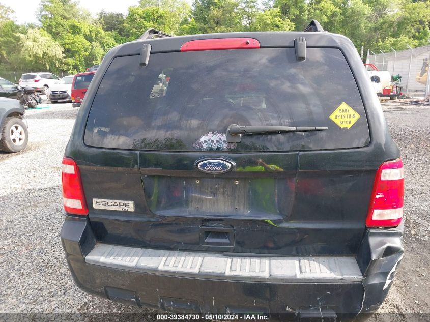 2010 Ford Escape Xlt VIN: 1FMCU9D79AKC79656 Lot: 39384730