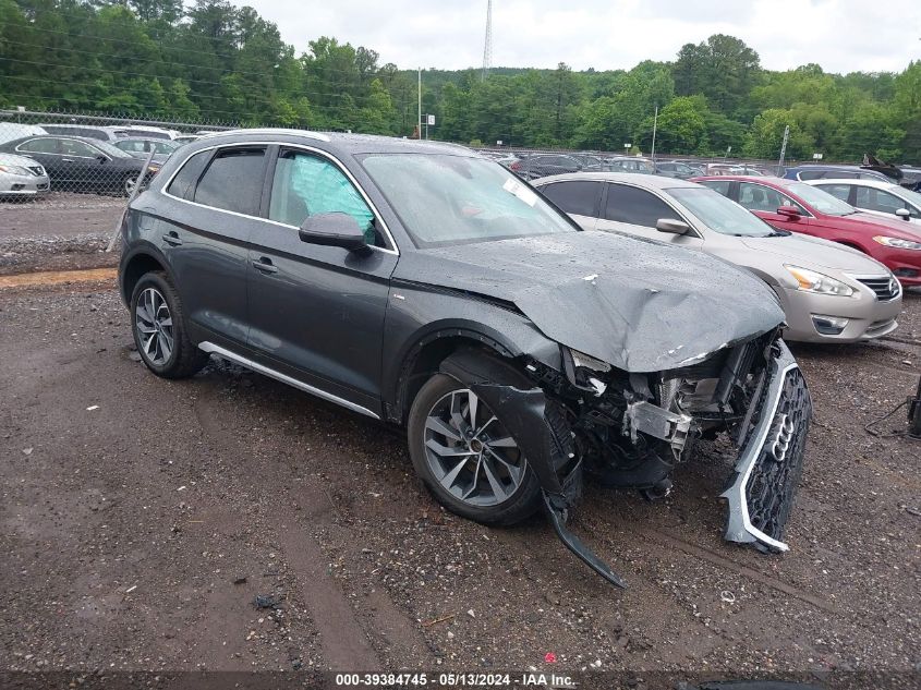 2022 Audi Q5 Premium Plus 45 Tfsi S Line Quattro S Tronic VIN: WA1EABFY9N2090394 Lot: 39384745