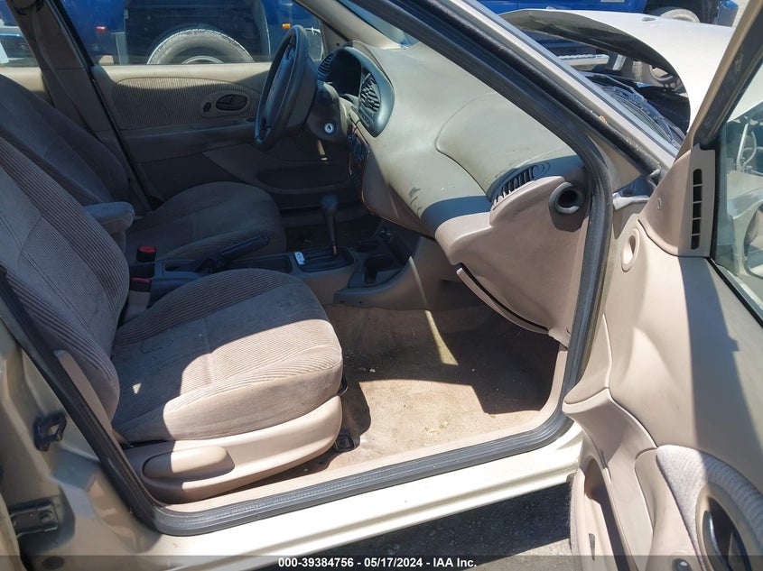 2000 Mercury Mystique Gs VIN: 1MEFM6534YK610017 Lot: 39384756