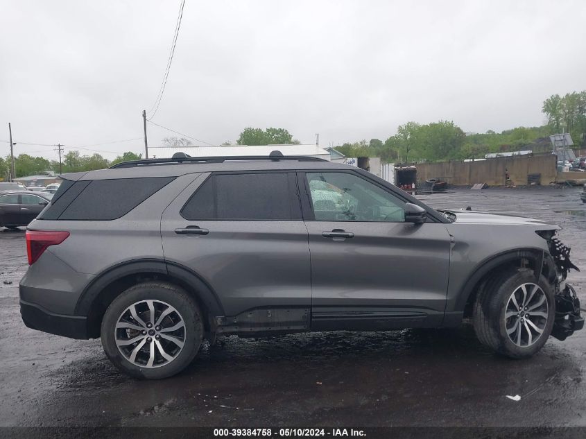 2021 Ford Explorer St VIN: 1FM5K8GC9MGA91342 Lot: 39384758