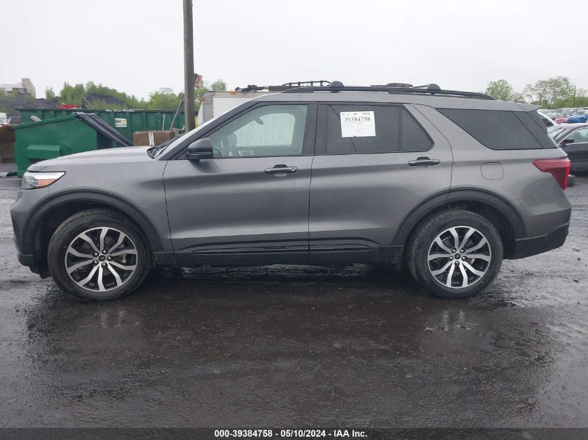 2021 Ford Explorer St VIN: 1FM5K8GC9MGA91342 Lot: 39384758