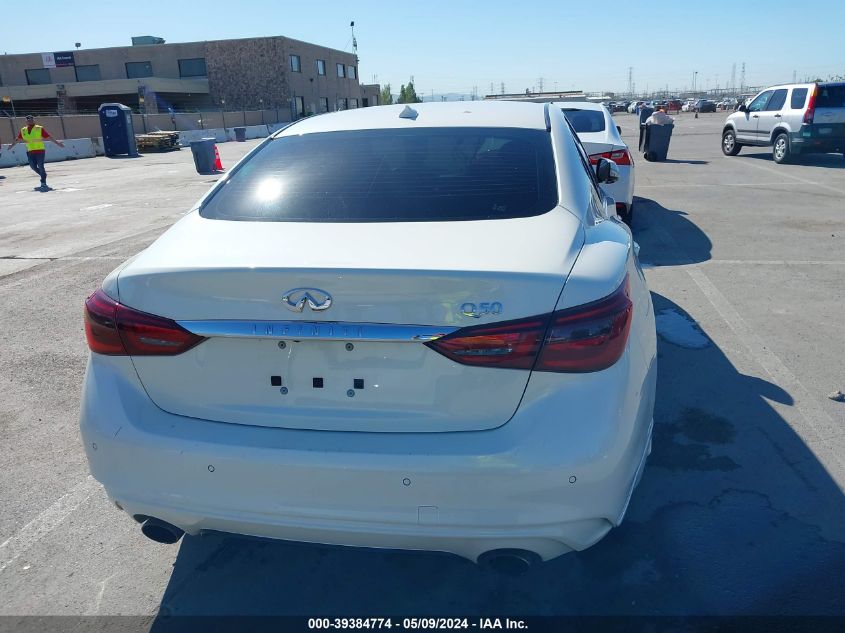 2019 Infiniti Q50 3.0T Luxe VIN: JN1EV7AP7KM513093 Lot: 39384774